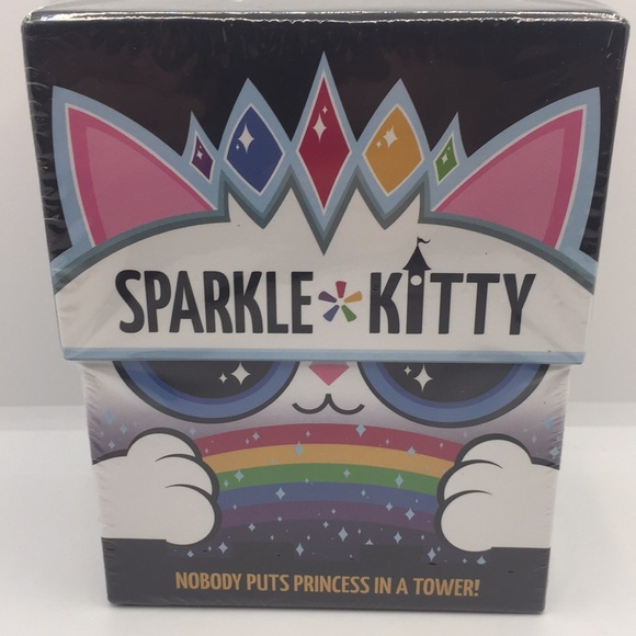 Sparkle Kitty Nobody Puts Princess in a Tower Card Game New Sealed - Picture 8 of 8